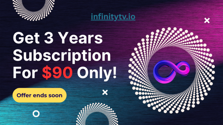 infinitytv offer 3 years for $90